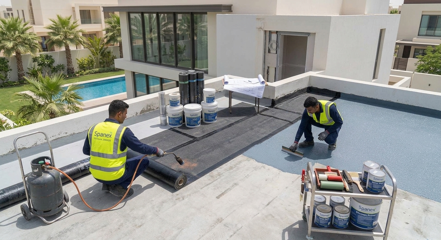 Waterproofing Basics for Dubai Roofs and Terraces Before Summer Heat Hits